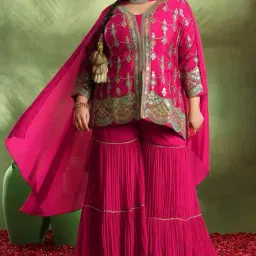 extra love by libas Women Floral Kurta Set image 1