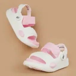 fame forever by lifestyle Girls Colour-Block Slippers with EVA Upper-picture-46