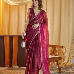 tanuka Women Traditional Saree with Unstitched Blouse Piece              -picture-44