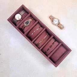 la trove 6 Slot Watch Organizer Sleek Tray-picture-37
