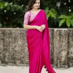 griva designer Women Floral Print Saree with Tassels-picture-29