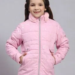 monte carlo Girls Printed Zip-Front Puffer Jacket-picture-33