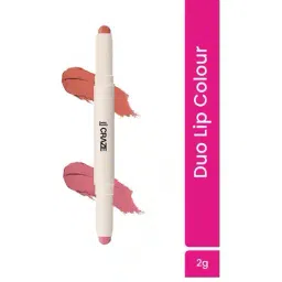 swiss beauty Craze Duo Lip Color - Peach Me Pink image 1