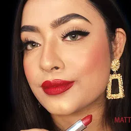 PERPAA Set of 2 Push Pop & Play Long-Lasting Moisturising Creamy Matte Lipsticks 3.5 g Each - Magenta 158 - Red 196 image 5