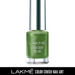 lakme Colour Crush Nailart M18 - Deep Olive image 1