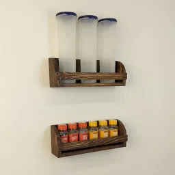 symplify Erik Wooden Wall Shelf Organiser image 3