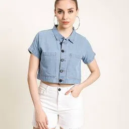 bene kleed Women Denim Shirt-picture-53