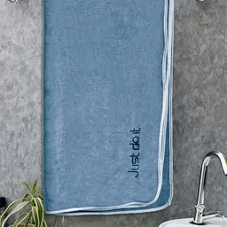 fabinaliv Embroidered Cotton Bath Towel image 1