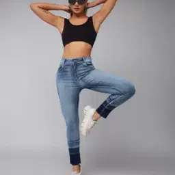 dolce crudo Women High-Rise Skinny Fit Jeans-picture-13
