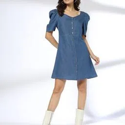 rio Women Sweetheart-Neck A-Line Dress-picture-32