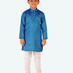 pro-ethic(style developer) Textured Kurta with Pyjamas Set-picture-53
