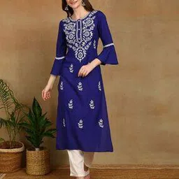 bikasaab Women Embroidery Kurta-picture-22