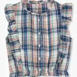 lee cooper Girls checked Regular Fit Top-picture-44