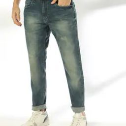 dnmx Men Mid-Wash Slim Fit Jeans-picture-19