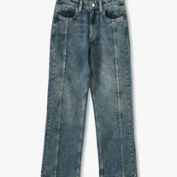 rio girls Girls Mid-Wash Straight Jeans-picture-23