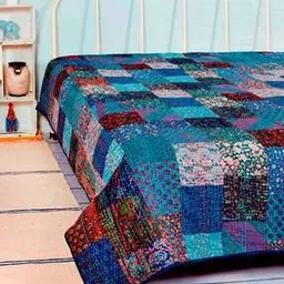 handicraft-palace 1000 TC Floral Print Silk Quilt-picture-13