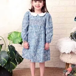beebay Girls Printed Fit & Flare Dress-picture-15