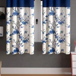 lunar days Set of 2 Floral Print Window Curtains-picture-15