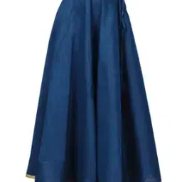 studio shringaar Flared Skirt with Contrast Boundary-picture-44