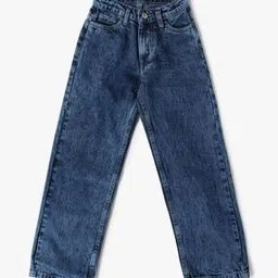 yousta Girls Lightly Washed Wide-Leg Jeans-picture-49