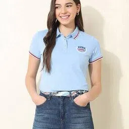 u.s. polo assn. Women Polo T-Shirt with Short Sleeves-picture-41