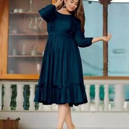 jash creation Round-Neck Gown Dress-picture-35