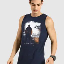 bewakoof Graphic Print Crew-Neck Vest-picture-13