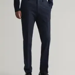 gant Straight Fit Flat-Front Trousers-picture-10