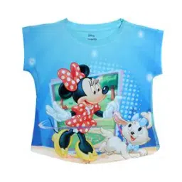 minnie Cartoon Print Round Neck Top-picture-48