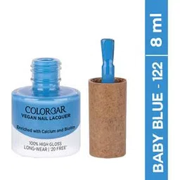 colorbar Vegan Nail Lacquer - 122 Baby Blue-picture-15