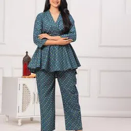fabmoha Women Printed 2-Piece Co-Ord Set-picture-49