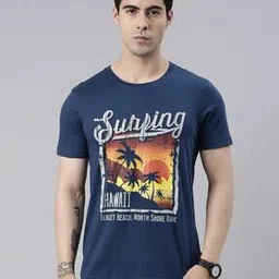 dixcy scott originals Men Graphic Print Round-Neck T-Shirt-picture-49
