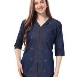 meher impex Women Embroidered Relaxed Fit Tunic-picture-10