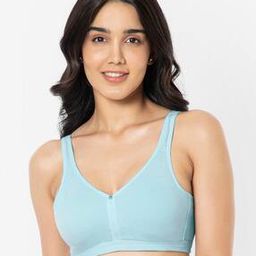 amante Non-Padded Non-Wired Full Coverage Cotton Chic Support Bra  - BRA93101-picture-6