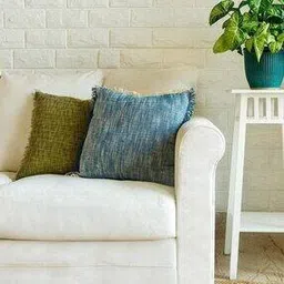 bella true Set of 2 Cushion Covers with Frayed Hem 20" X 20"-picture-53