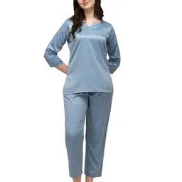 smarty pants Satin Woven Top & Pyjama Set-picture-34