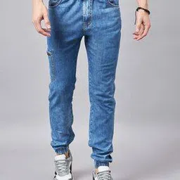 studio nexx Men Heavily Washed Jogger Jeans-picture-41