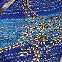 svaraa Women Embroidered 3-Piece Unstitched Dress Material-picture-35