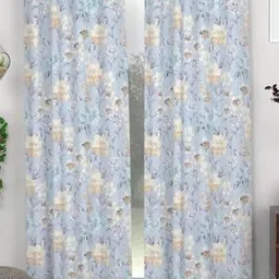 chhavi india Pack of 2 Floral Print Door Curtains-picture-38
