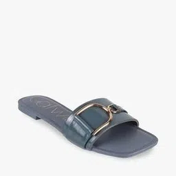 catwalk Women Slip-On Sandals with Metal Accent-picture-41