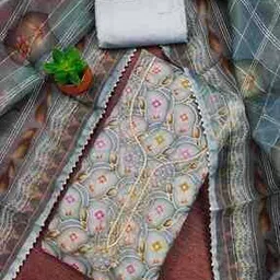 svaraa Women Embroidered 3-Piece Unstitched Dress Material-picture-43