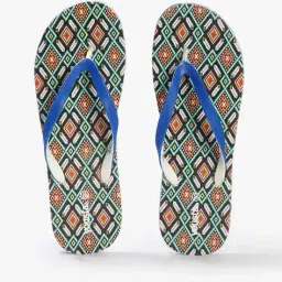yousta Women Printed Thong Flip-Flops image 1