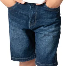 youmaa Boys Regular Fit Flat Front Shorts image 1