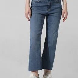 only Women Flared Jeans with 5-Pocket Styling-picture-50