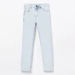 bossini Acid Wash Slim Jeans with 5-pocket Styling-picture-51
