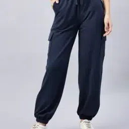 femea Women Cargo Joggers with Drawstring Waist-picture-11