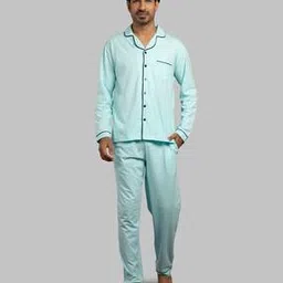 nite flite Collar-Neck Top & Pyjama Set-picture-14