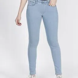 twin birds Washed Jeggings with Insert Pockets-picture-26