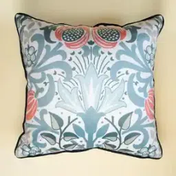 bella true Floral Print Square Cushion Cover 16" x 16"-picture-30