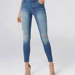 forever new Mid-Wash Distressed Skinny Jeans-picture-48